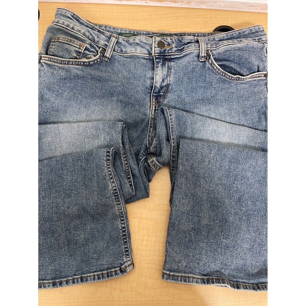 Wild Fable Womens Low Rise Bootcut Jeans Medium Wash Size 16 Flap Pockets